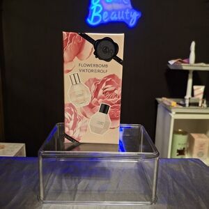 Viktor & Rolf Flowerbomb Perfume with Pink Floral Design